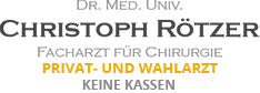 Ordination Herr Dr. Christoph Rötzer, MSc, MBA - Logo